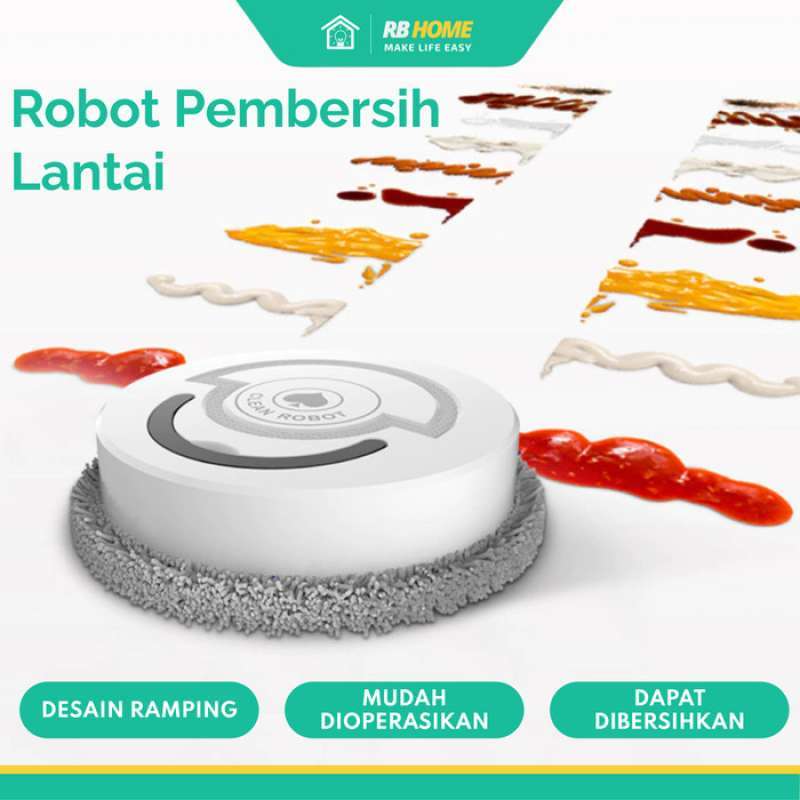 Promo Robot Pembersih Lantai | Alat Pel Lantai Otomatis | Pengepel