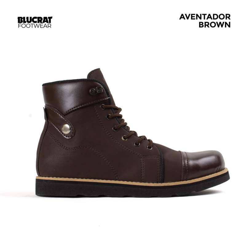Promo GST Blucrat Sepatu Boots Pria Safety Aventador 39 Hitam Diskon