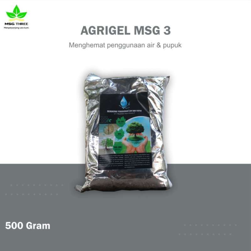 Promo Super Absorbent Polymer Sap Hidrogel Untuk Tanaman Agrigel 500 ...