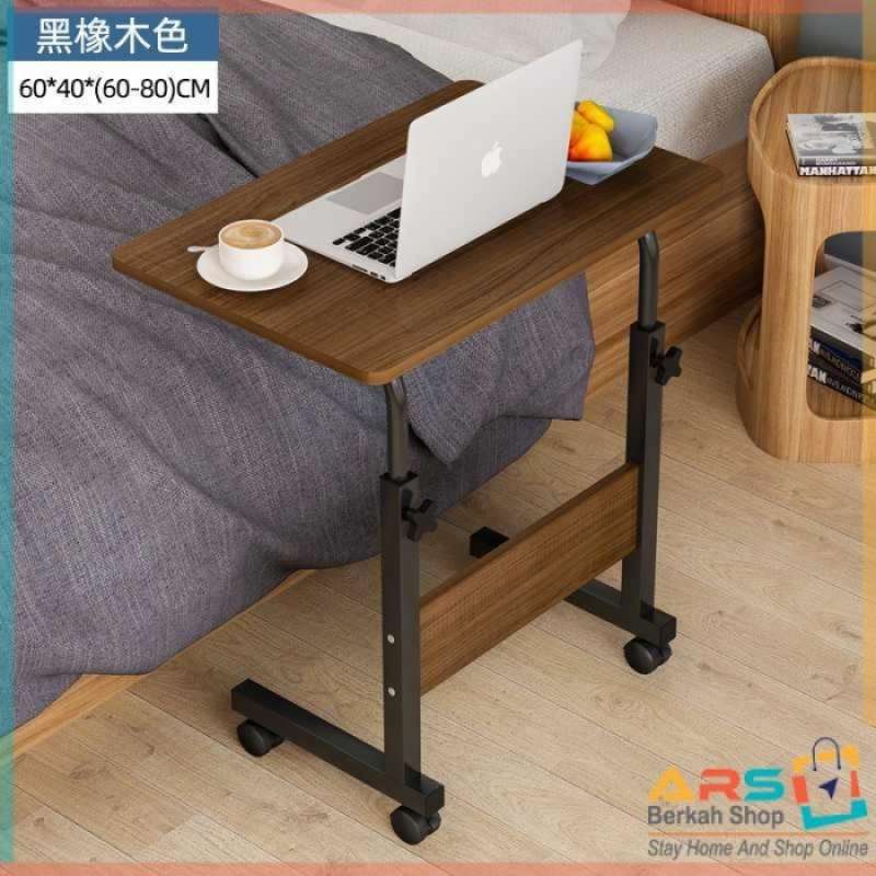 Promo Meja Laptop Roda / Meja Laptop Lipat Portable Standing Desk ...