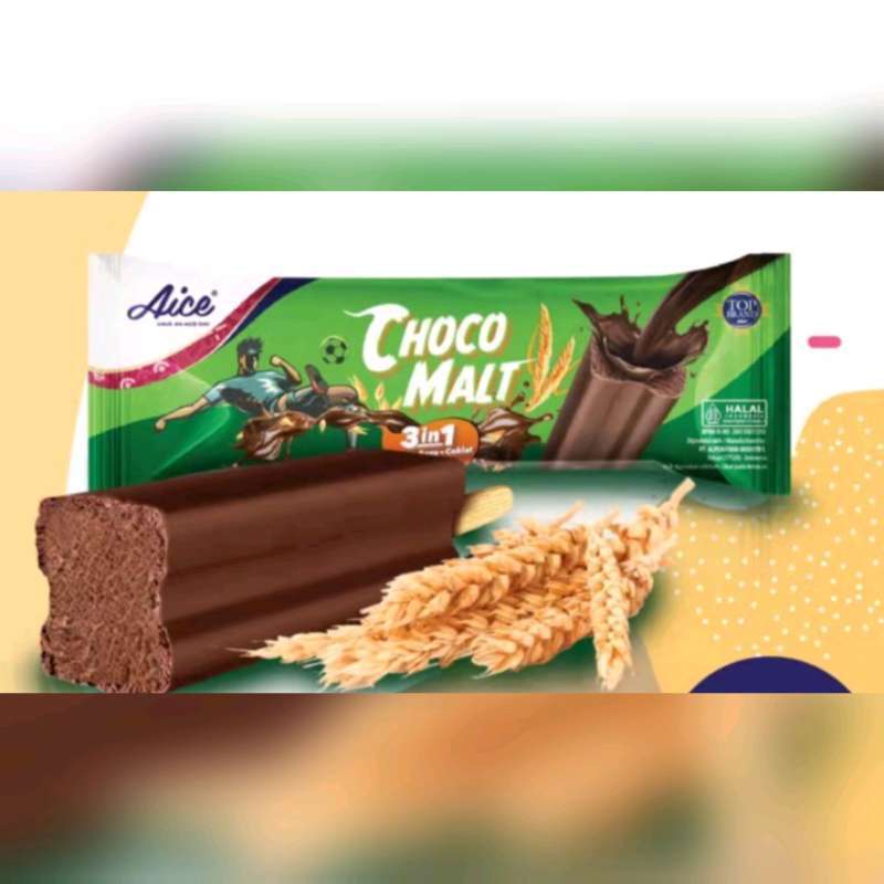Jual Es Krim Aice Choco Malt 49ml Isi 10 Pcs Di Seller Cherry ...