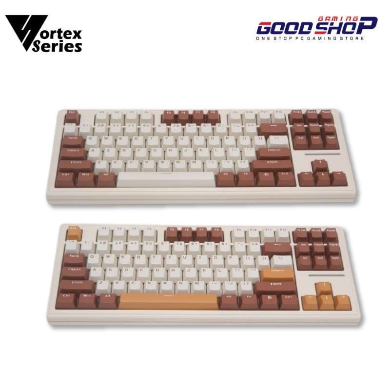 Jual Vortexseries Xera Series 87 Wired Gasket Mount Keyboard Tkl/80