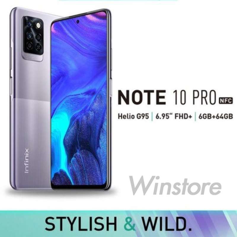 Promo INFINIX NOTE 10 PRO GARANSI RESMI Diskon 17 di Seller Alfastore