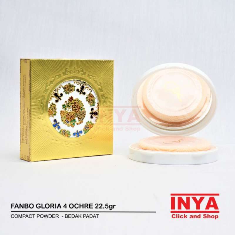 Fanbo Powder Jual Fanbo Gloria 4 Ochre Compact Powder 22.5gr - Bedak Padat Di Seller ...