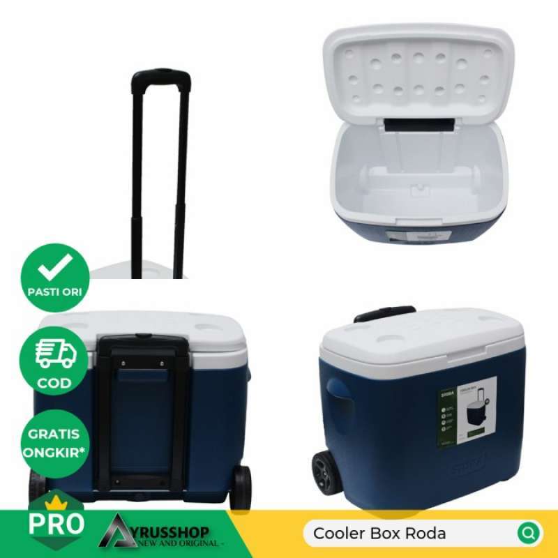 Promo Cooler Box Pendingin Roller dengan Roda Troli/Stora/Ice Box