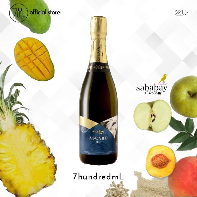Jual Sababay Ascaro Brut Prosecco Style Sparkling Wine 750mL di