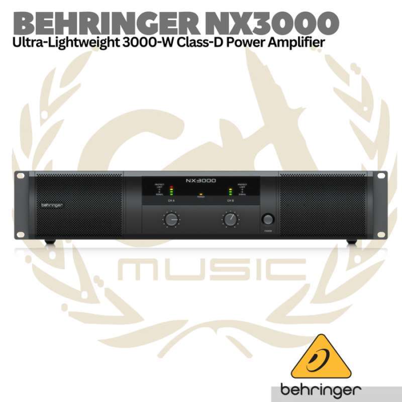Jual Behringer Nx3000 Ultra-lightweight 3000-watt Class-d Power