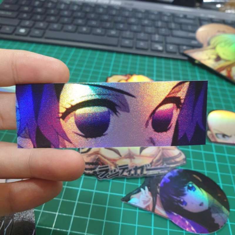 Promo Sticker Hologram Anime Slap PSH935 Demon Slayer shinobu