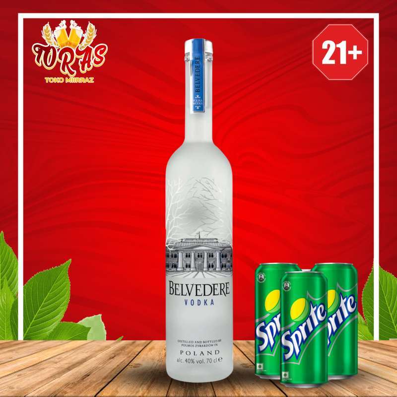 Jual Belvedere Original Vodka 700ml + 3 Can Sprite Di Seller Toras Indo Cakung Barat, Kota