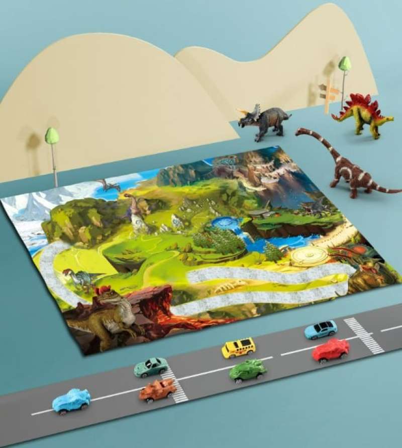 Packaging Mainan Gunung Merapi Promo Mainan Anak Dino Volcano Track Adventure, Track Parkir Gunung ...