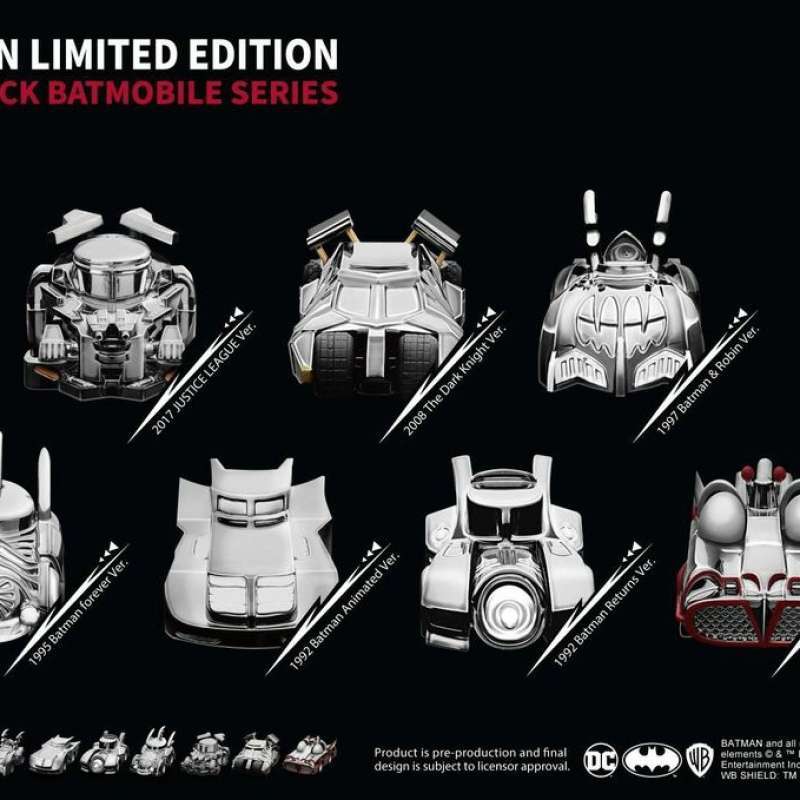 Promo Batman Pull Back Car Batmobile Series Special Edition Set Figure ...