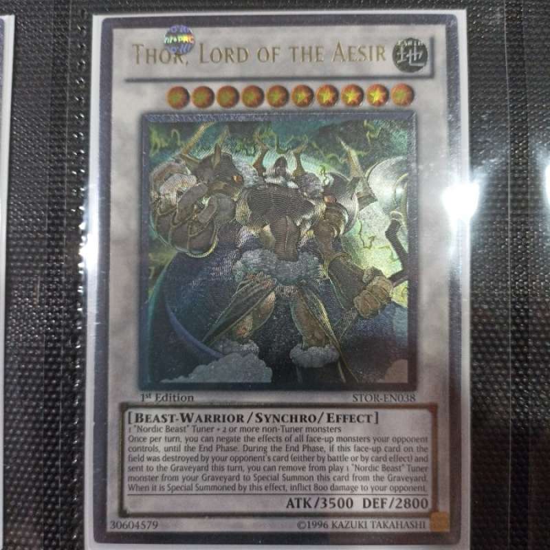 Promo Yugioh Thor Lord Of The Aesir Ultimate 1st Diskon 23% Di Seller ...