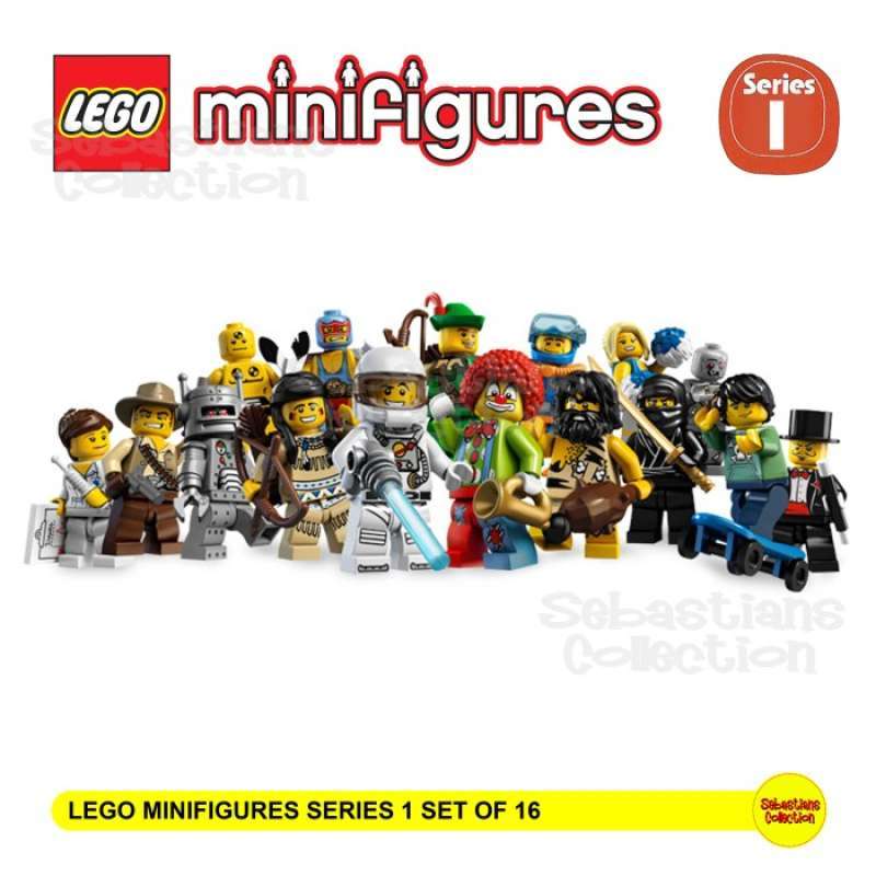 Jual Lego Minifigures Series 1 Original Harga Termurah Maret 2024