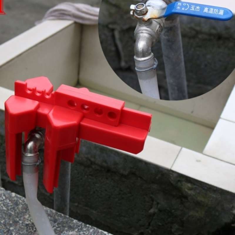 Promo Lo Ls3081 Safety Loto Adjustable Ball Valve Lockout Tagout Device ...