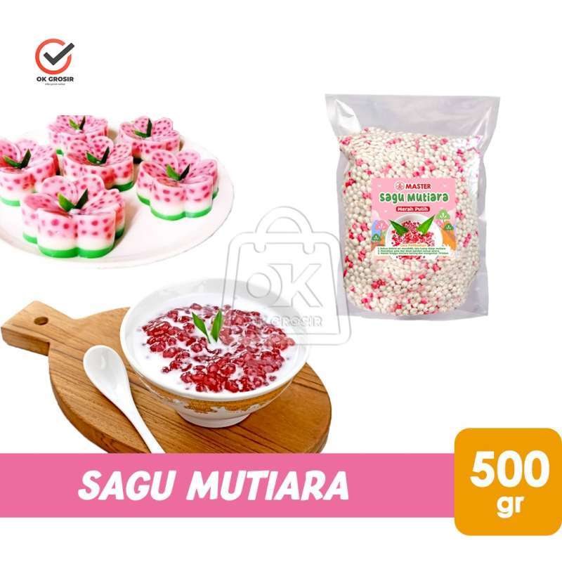 Sagu Mutiara Merah Gratis Ongkir 🏷️ Harga Murah Oktober 2025