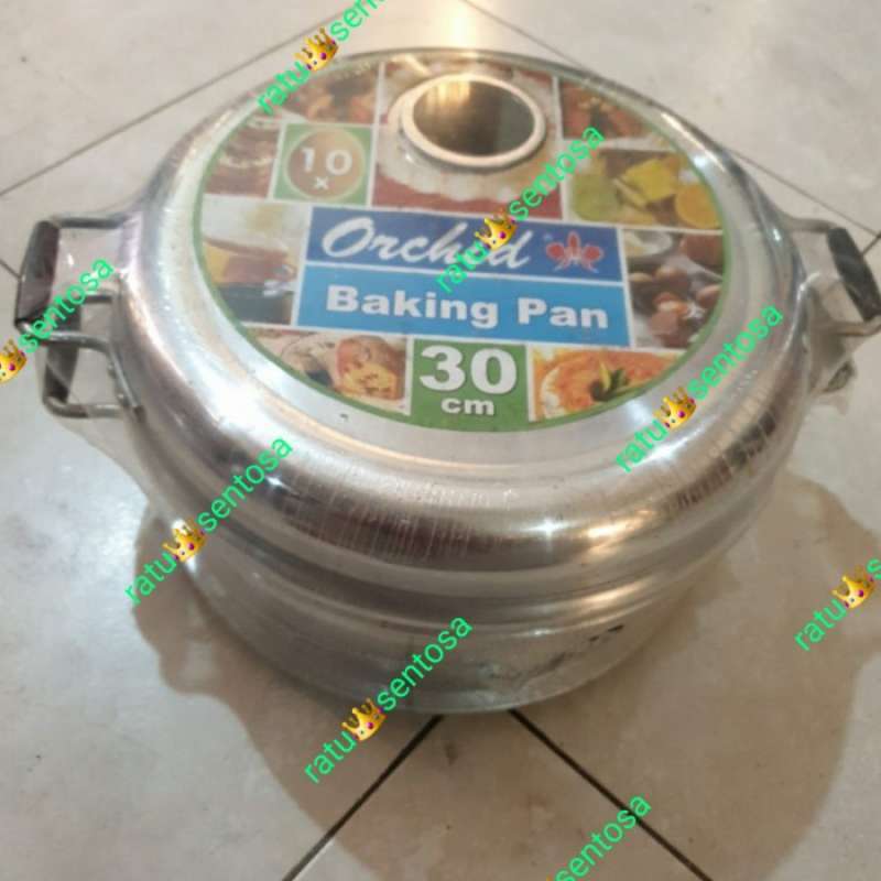 Promo baking pan UK 30 cm 10 telur note;Tanpa dus Diskon 23% di Seller