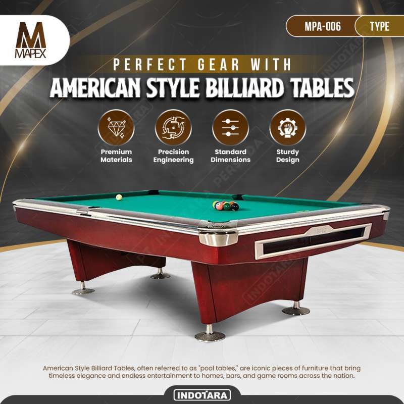 Jual Meja Billiard 9 Ball 🏷️ Original, Model Terlengkap, & Harga Murah ...