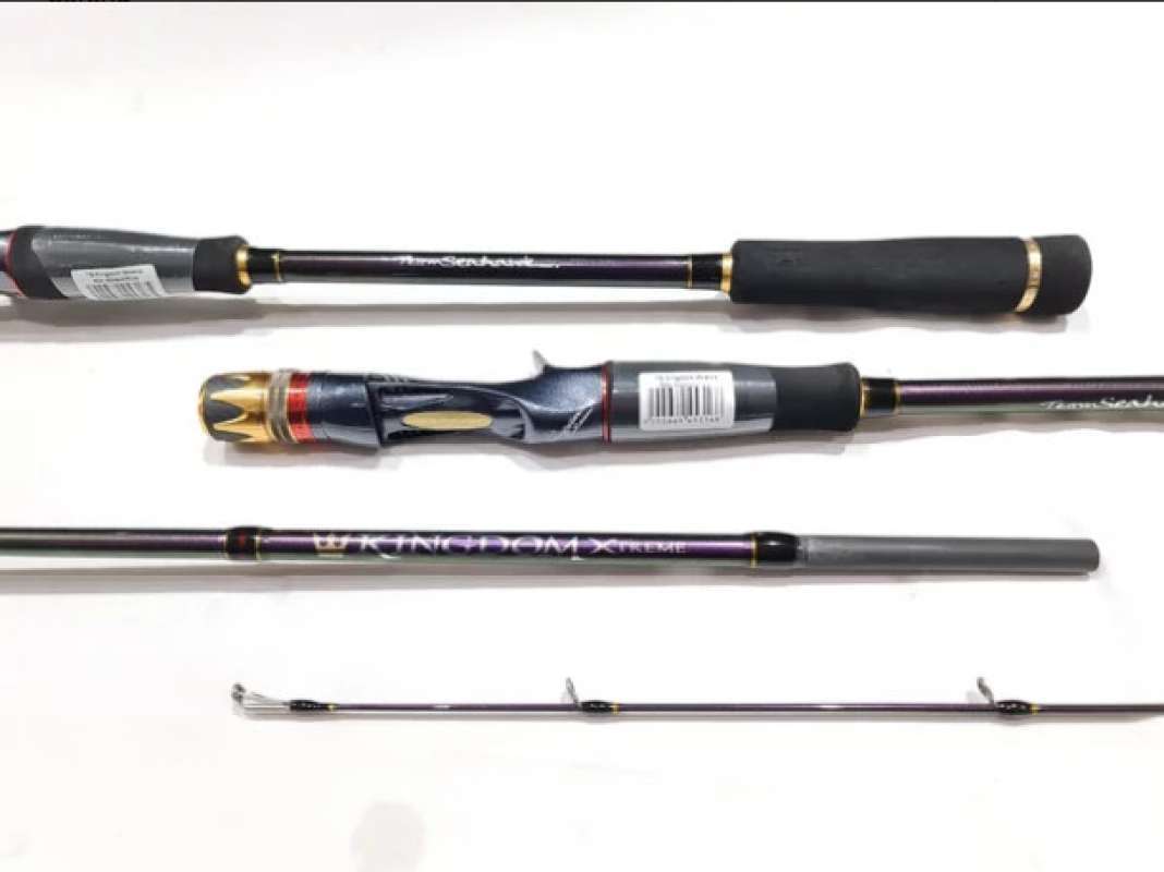 Seahawk Black Venom Seahawk Fishing Pole TEAM SEAHAWK BLACK VENOM