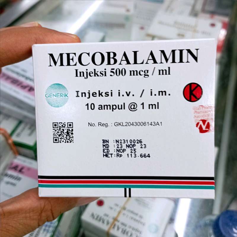 Mecobalamin Injection Lengkap Harga Terbaru Maret 2024 | Blibli