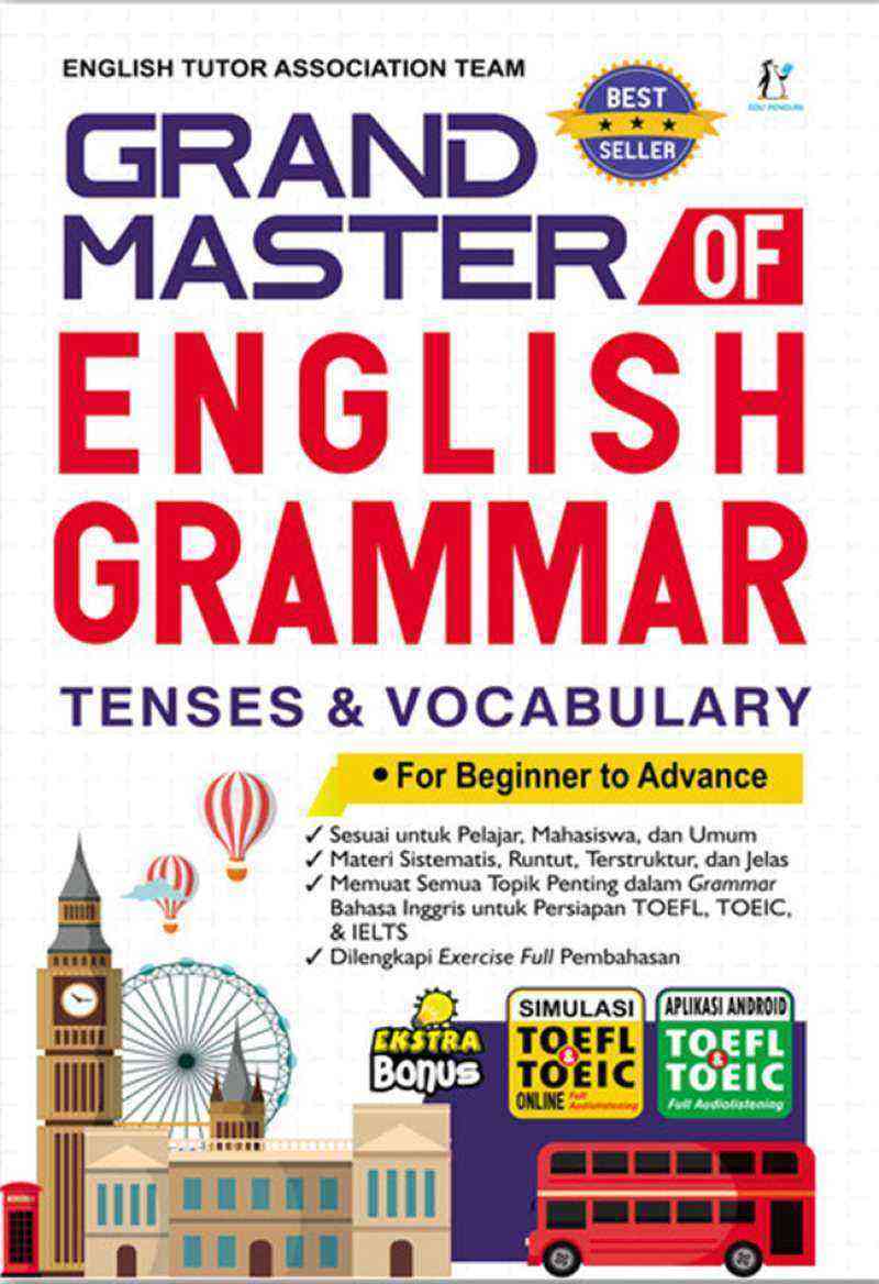 Promo Grand Master Of English Grammar Tenses & Vocabulary Diskon 7 di