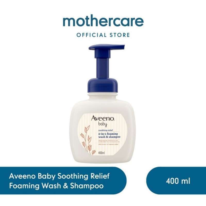 Jual Aveeno Baby Soothing Relief Foaming Wash & Shampoo Sabun Shampoo
