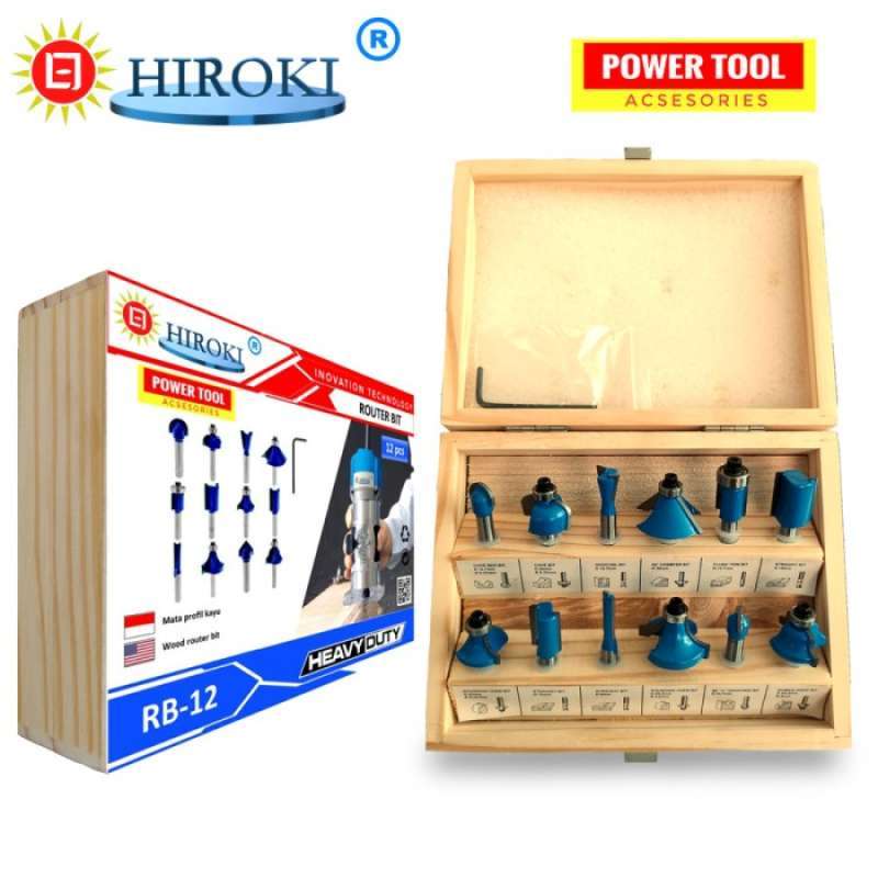 Promo MATA PROFIL ATAU MATA ROUTER SET 12 PCS MAILTANK SH-121 Diskon 23 ...