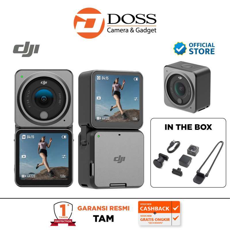 Jual DJI Osmo Action 2 DJI Action 2 Dual Screen Combo di Seller Doss