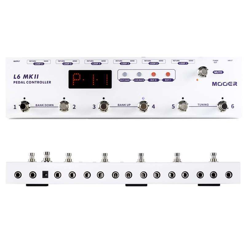 Kapp Loop Controller Jual Mooer L6 MKII Pedal Controller Programmable Loop Switcher di ...