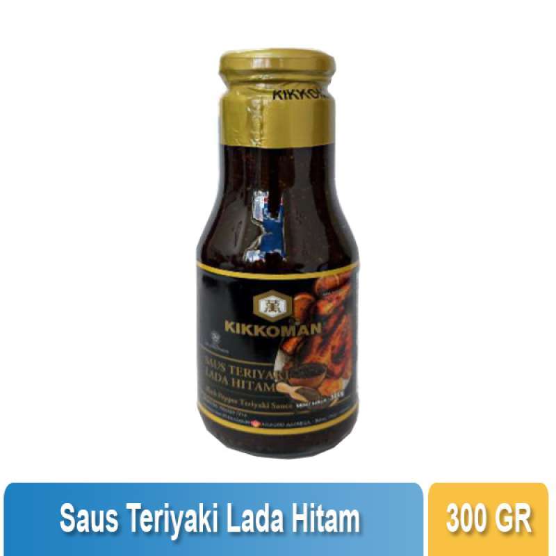 Jual KikkomanBlack Pepper Teriyaki Sauce di Seller Foodbay Store Food