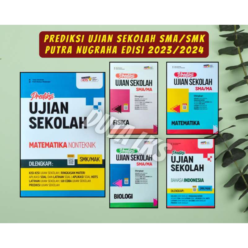 Promo Prediksi Ujian Sekolah (US) SMA/SMK/MA/MAK Putra Nugraha 2023/
