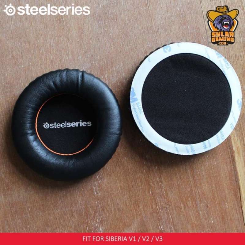 Headphone Replacement Foam Earpads Headband Kussen Pads For Steelseries Siberia V1 V2 Headset Sponge Cushion Earbud Cover