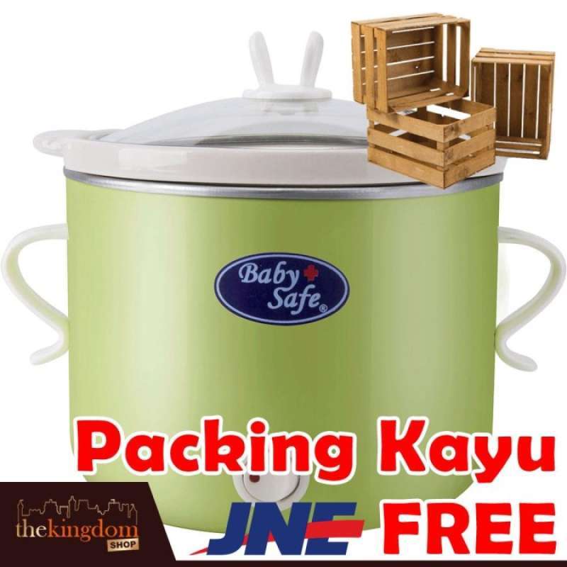 Promo Baby Safe LB008 Slow Cooker On/Off Switch Penghangat Makanan Anak Bayi Packing Plastik