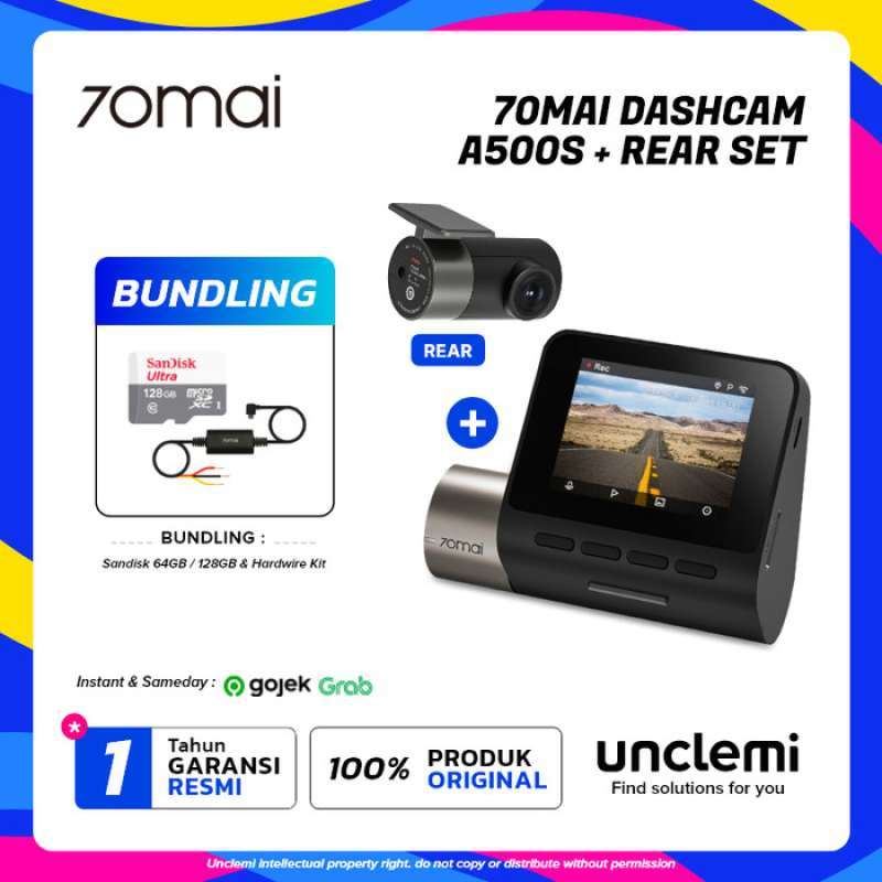Promo 70MAI DASH CAM PRO PLUS A500S 1944P - GPS ADAS + REAR SET GLOBAL ...