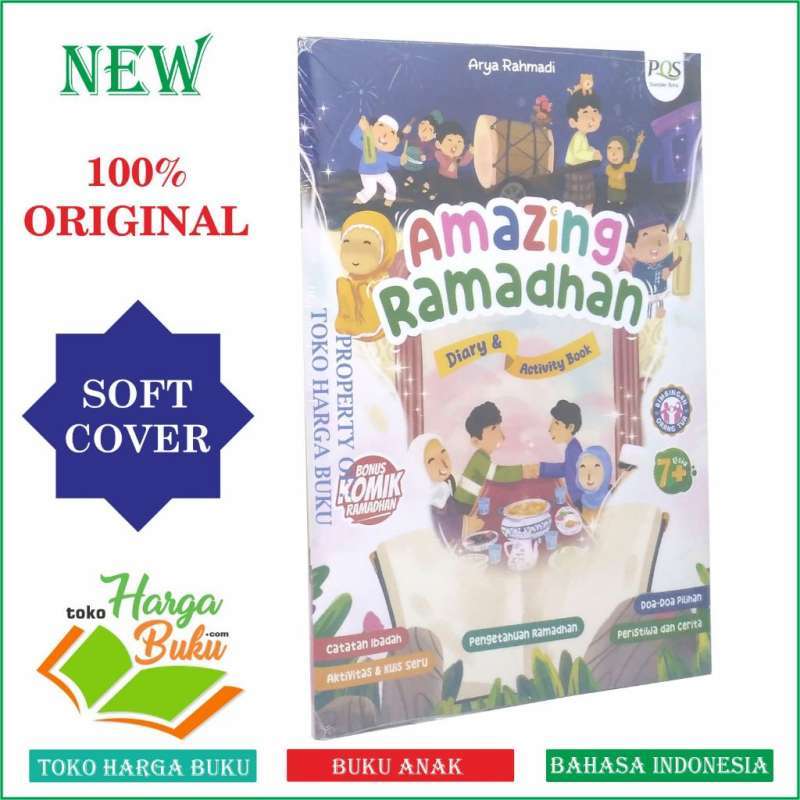 Promo Amazing Ramadhan NEW COVER 2024 Diary & Activity Book Buku Anak ...