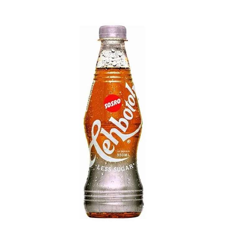 SOSRO TEH BTL LESS SUGAR 350 ML