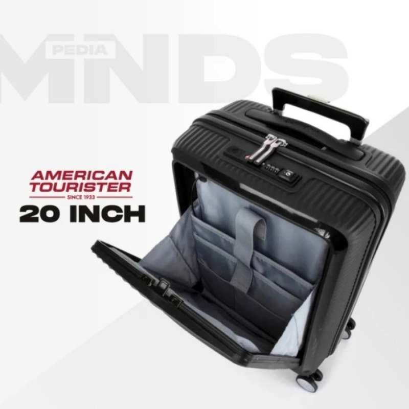 Jual Koper 20 Inch American Tourister Curio Laptop Double Zipper Hitam Di Seller Sakiyem Shop Harapan Jaya Kota Bekasi Blibli