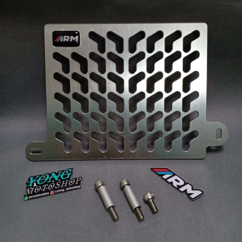 Arumi Radiator Promo Cover Radiator PATTERN & CYBER Full CNC ARM Arumi Yamaha Aerox ...