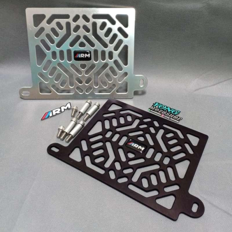 Promo Cover Radiator PATTERN & CYBER Full CNC ARM Arumi Yamaha Aerox ...