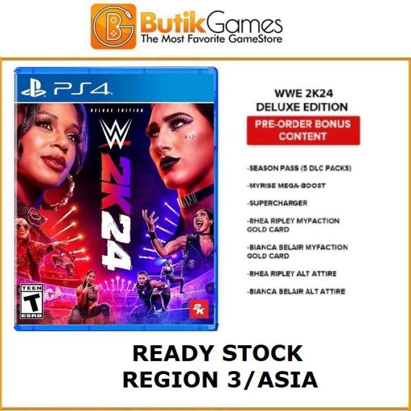 Jual Wwe 2k24 Wwe 24 Wwe 2024 Ps4 Deluxe Edition Di Seller Butikgames