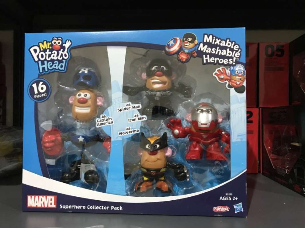 Jual Hasbro Playskool Mixable Mashable Heroes Mr Potato Head - 4 Packs ...