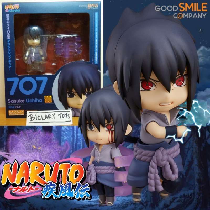 Nendoroid Sasuke Uchiha 10cm - Naruto Shippuden - Figura Goodsmile Reproduction