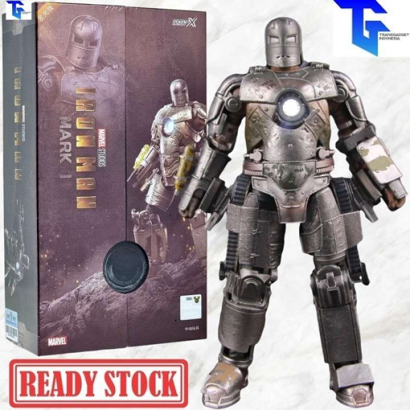 ZD Toys Marvel Iron Man Action Figures - Mark4 Hologram Armor
