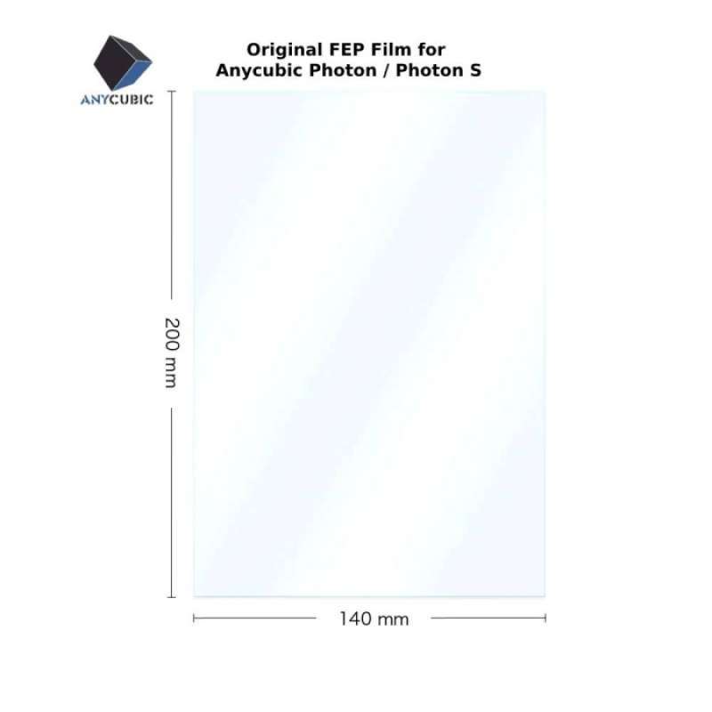 Premium HD FEP Film For Resin 3D Printers - 28cm X 20cm, DLP/SLA, Anycubic Photon Compatible