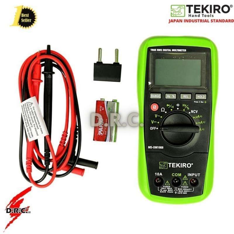 Promo DIGITAL MULTIMETER TRUE RMS MULTITESTER DIGITAL TEKIRO MS promo-digital-multimeter-true-rms-multitester-digital-tekiro-ms