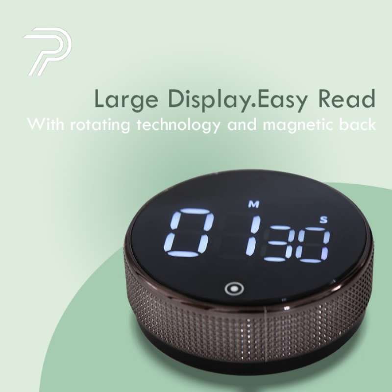 Promo Pro rotation countdown timer - Digital stopwatch with LED display ...