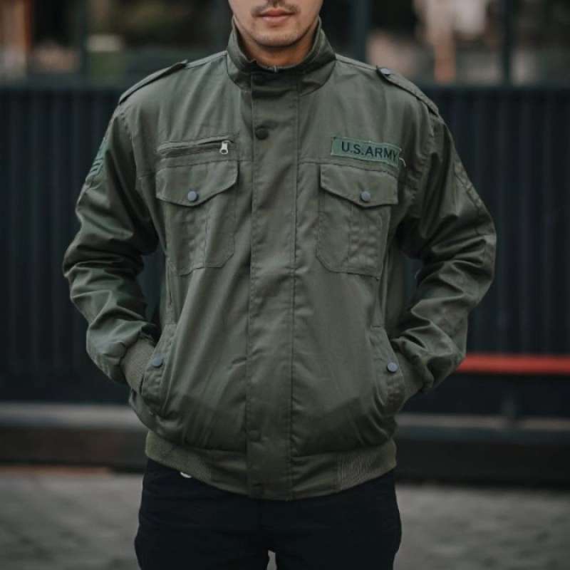 Jual Jaket Cassual Usa Army Ruby Original Bgsr jaket Army Rubby Cream M Hijau Army Xl Di Seller Restor Cengkareng Barat Kota Jakarta Barat Blibli