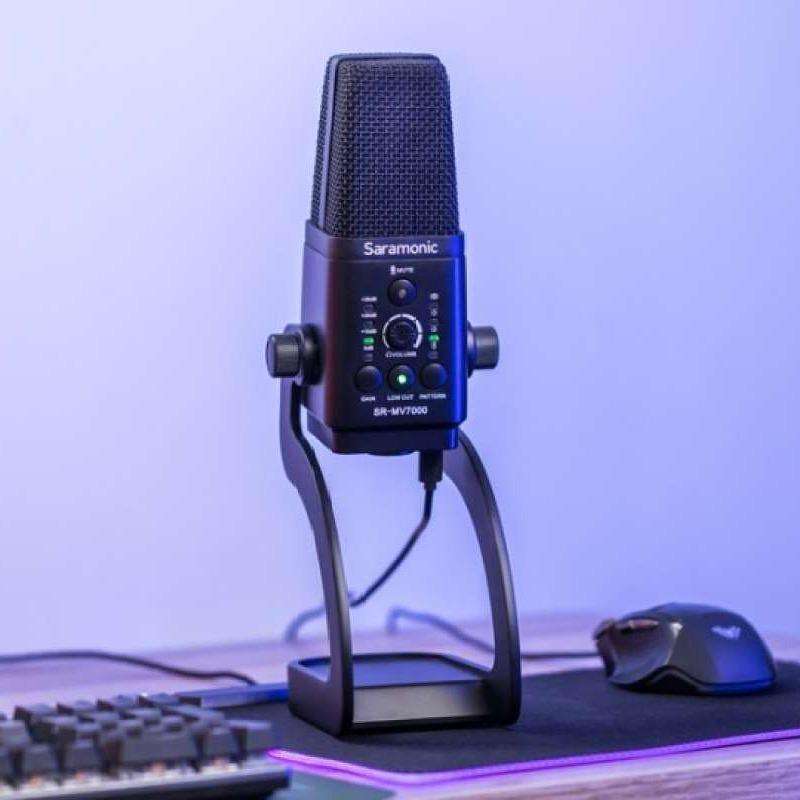 Promo Saramonic Sr-mv7000 Mic Xlr & Usb Condenser Microphone Diskon 5% ...