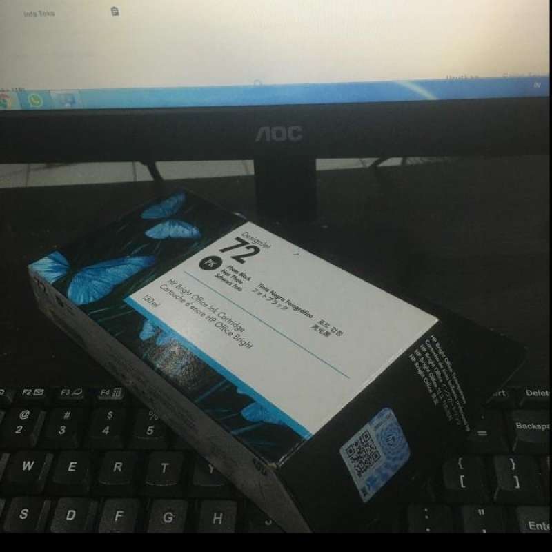 Jual Tinta Hp Ink Cartridge 72 Photo Black [c9370a] 130ml Di Seller Ls ...