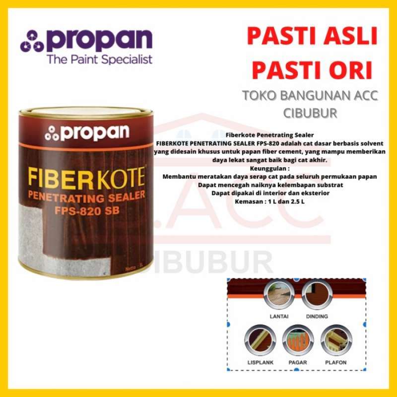 Promo Propan Fiberkote Sealer Dasar Cat Conwood Grc Diskon 50% Di