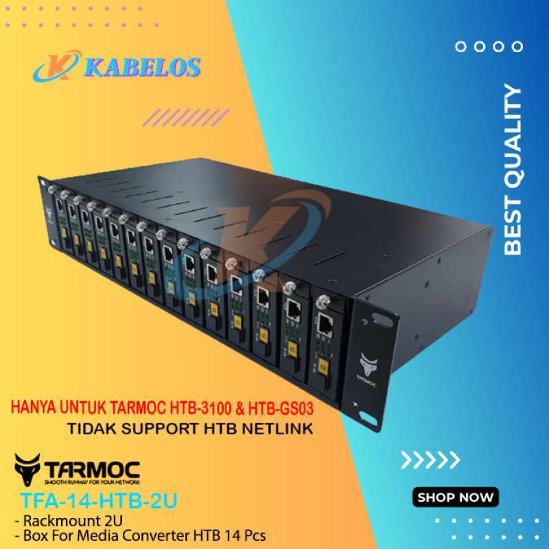 Promo Tarmoc Tfa-14-htb-2u Rackmount 2u Media Converter Fo Htb 14 Slot ...